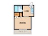 ジョイフル住吉 1Kの間取り