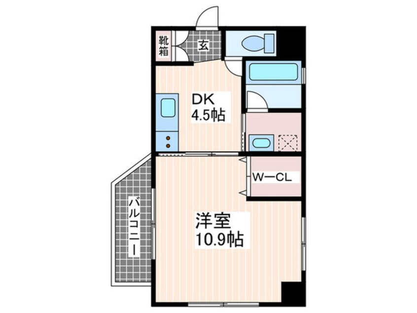 間取図 シャングリラⅠ