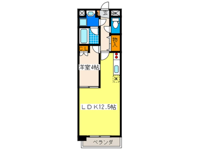 間取図 Ｂ－ＯＮＥ