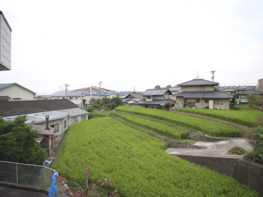 室内からの展望 クレストール速谷