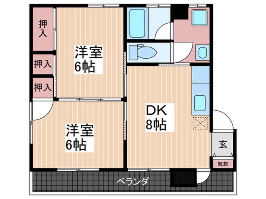 間取図 藤原マンション