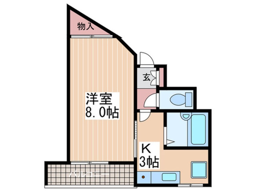 間取図 サザンクロスⅡ