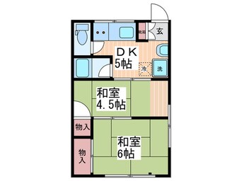 間取図 津田ビル