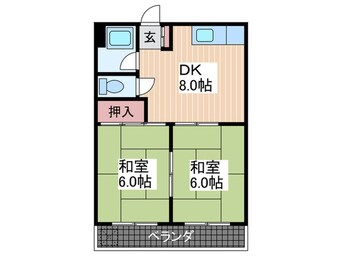 間取図 カ－サ曙