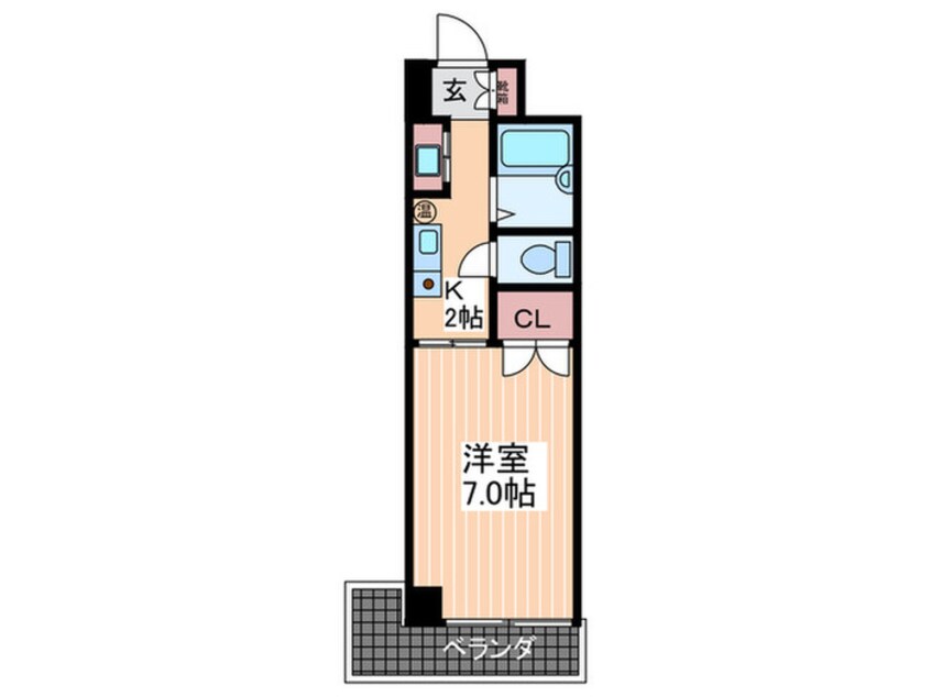 間取図 ルミネ東白島