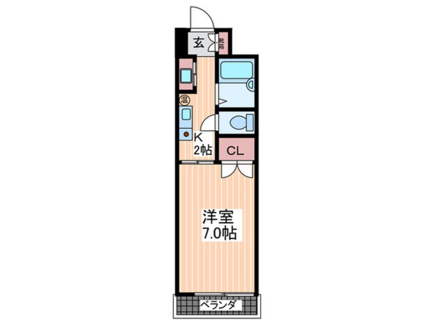 間取図 ルミネ東白島