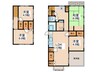亀山6丁目借家 4LDKの間取り