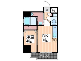 間取図 Katayama BLDG 25