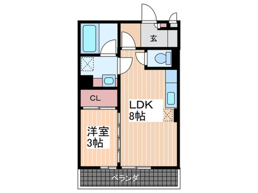 間取図 グランドソレーユ