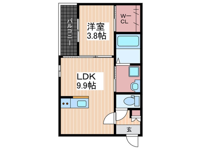 間取り図 BRAVE　BASE廿日市