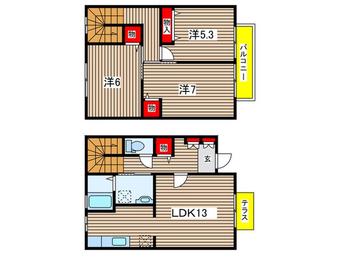 間取り図 リヴェール小田　Ａ棟