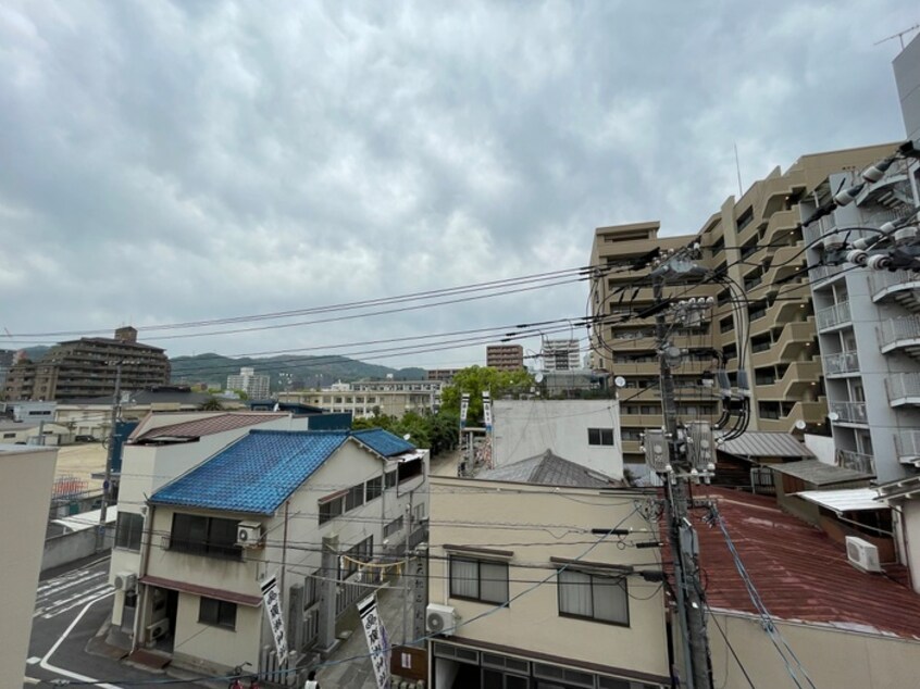 室内からの展望 広瀬ビル