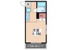カ－サ大正町 1Rの間取り