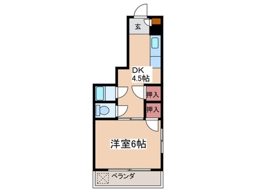 間取図 山田ビル