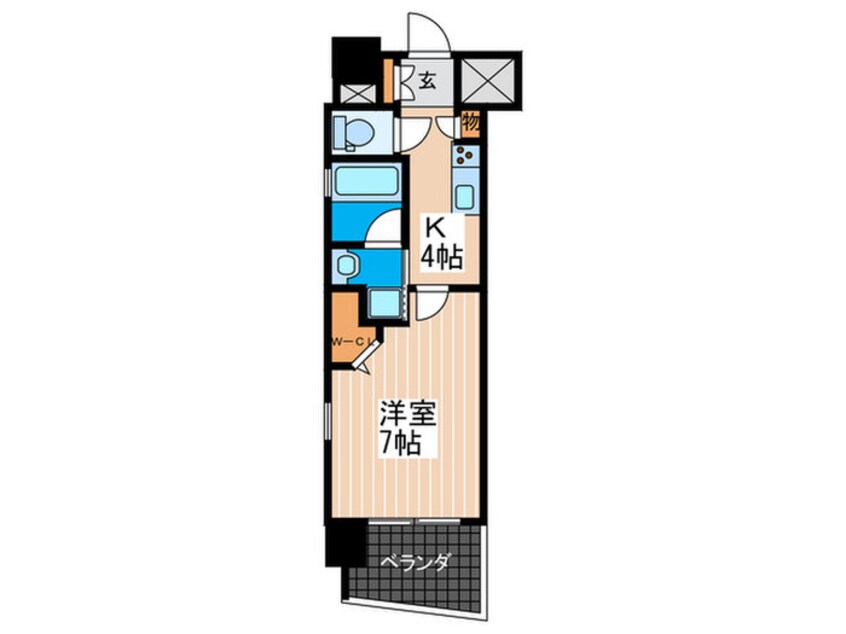 間取図 ステイサム舟入中町