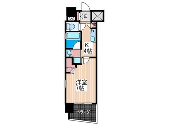 間取図 ステイサム舟入中町