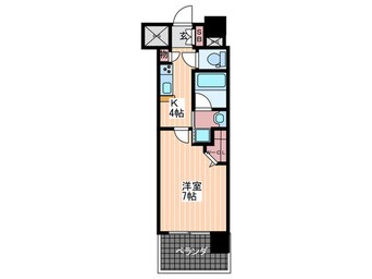 間取図 ステイサム舟入中町