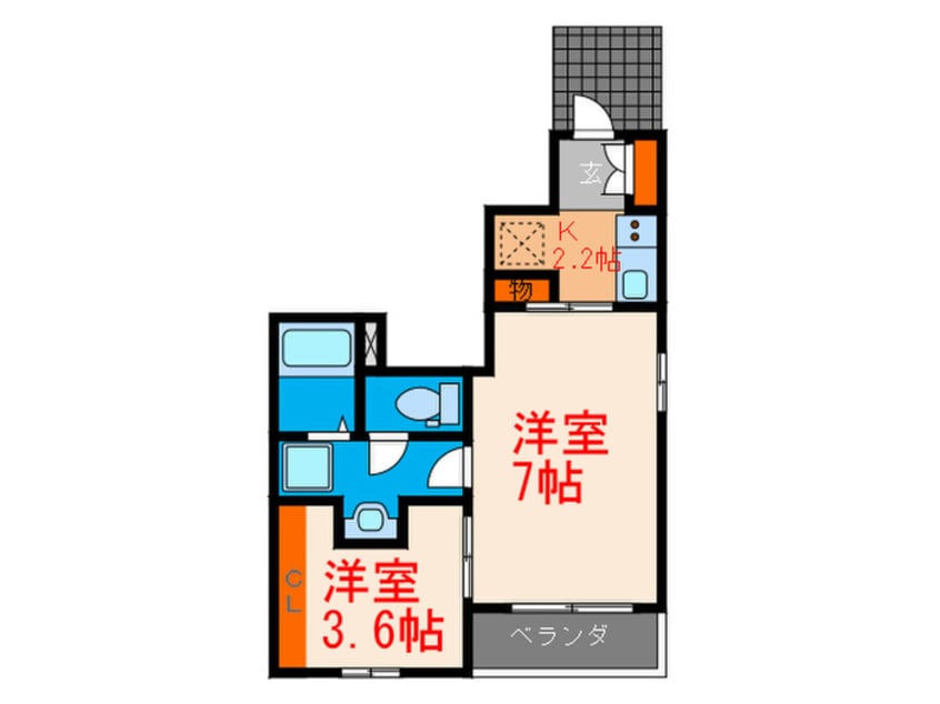 間取図 Casa　Kodama