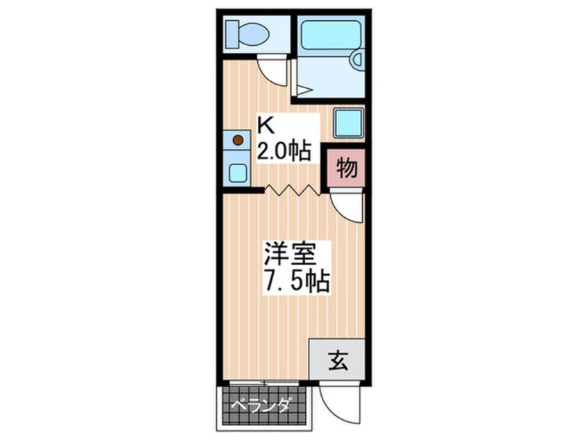 間取図 一夫ビル