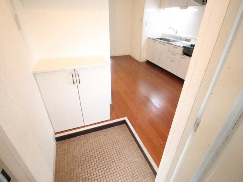 玄関 中広ハイム