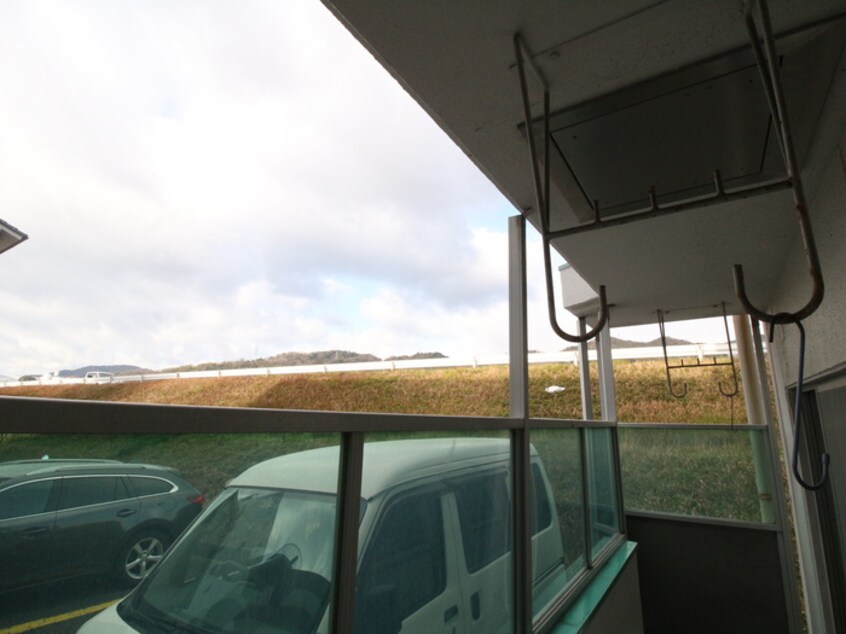 室内からの展望 中広ハイム