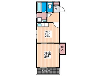 間取図 ヴィオラ大芝