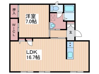 間取図 ファミール中村