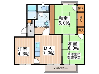 間取図 ファミール中村