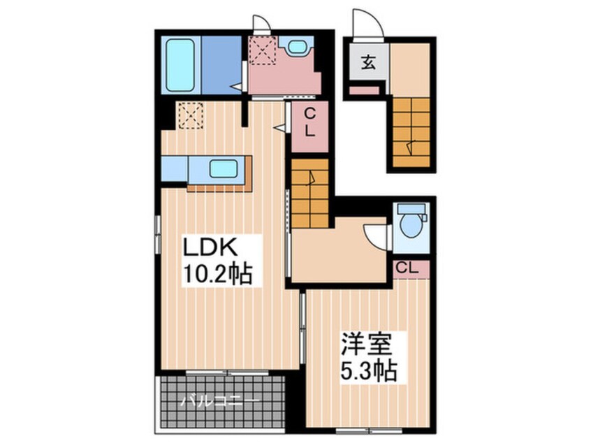 間取図 プランドール