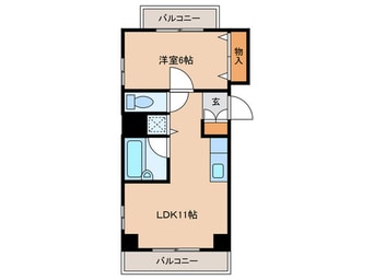 間取図 福地産業加古町ビル