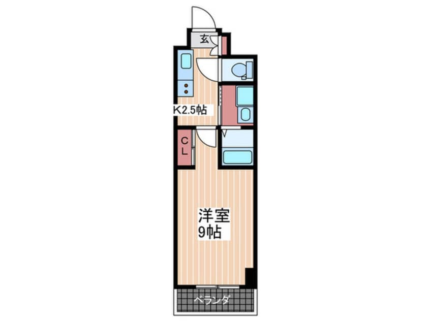 間取図 ヴェールＭ