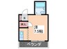 岩元ビル 1Rの間取り