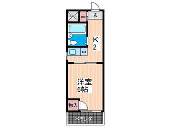 間取図 岩元ビル