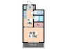 森本第5ビル 1Kの間取り