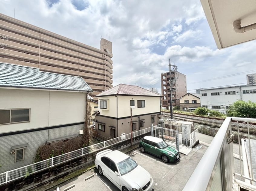 室内からの展望 森本第5ビル