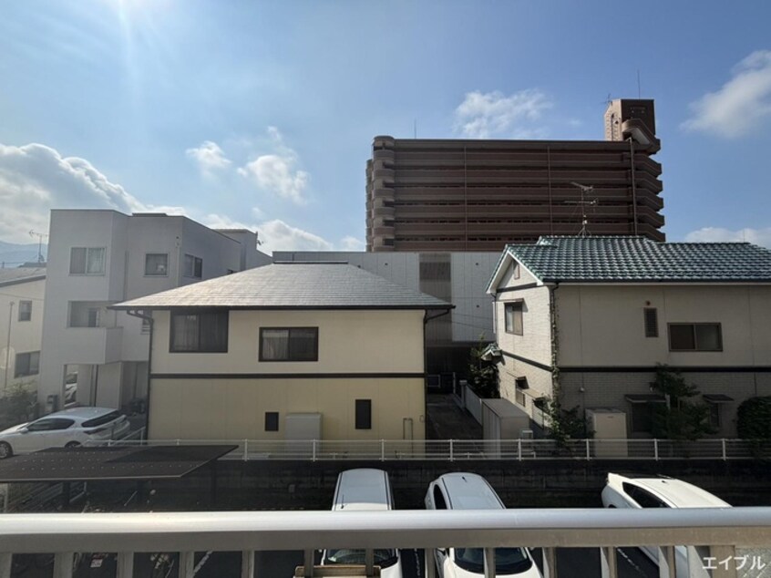 室内からの展望 森本第5ビル