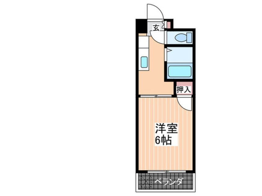 間取図 第２田中ビル