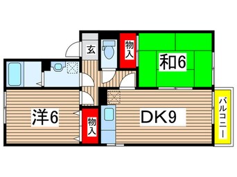 間取図 セジュールＳ