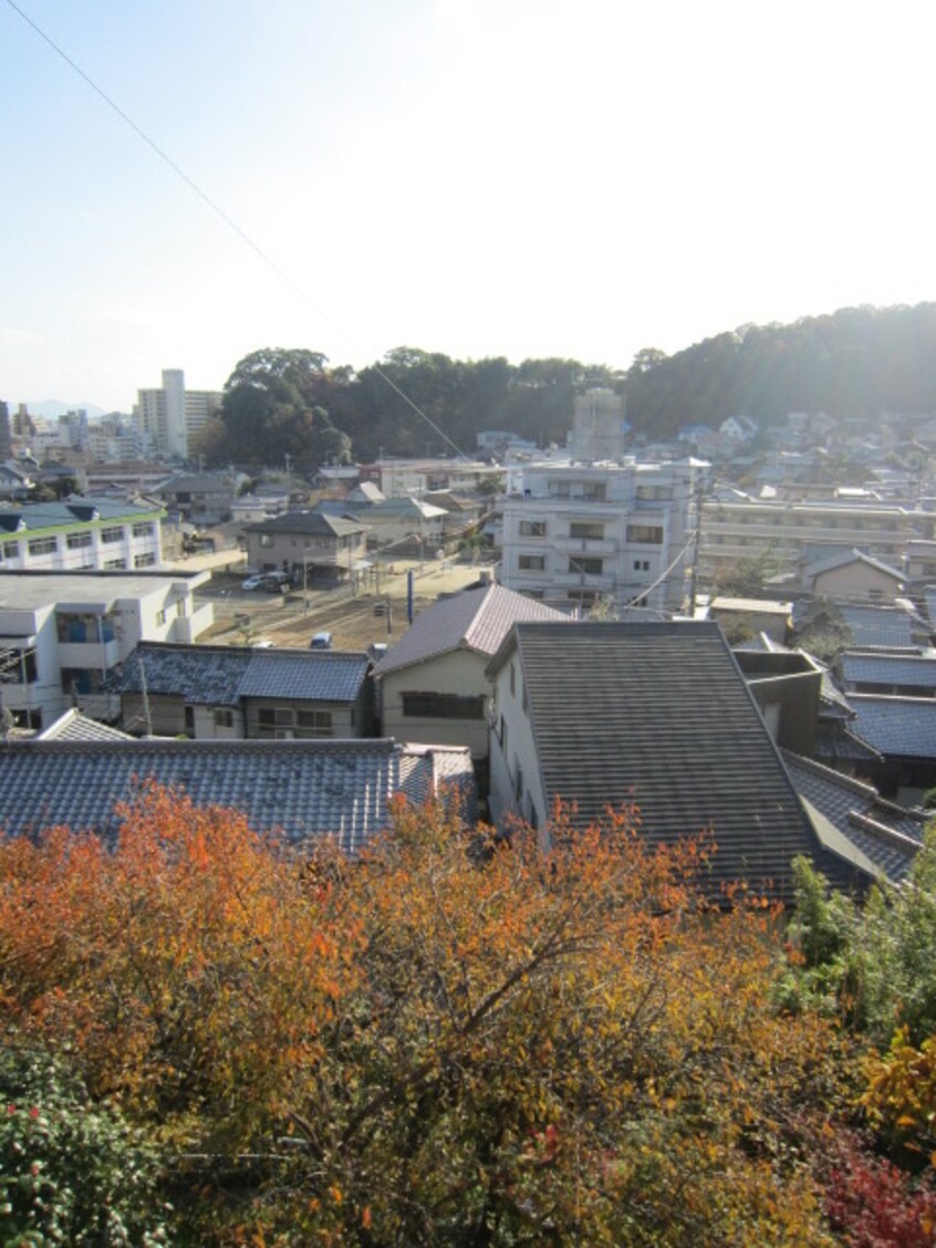 室内からの展望 井上ビル