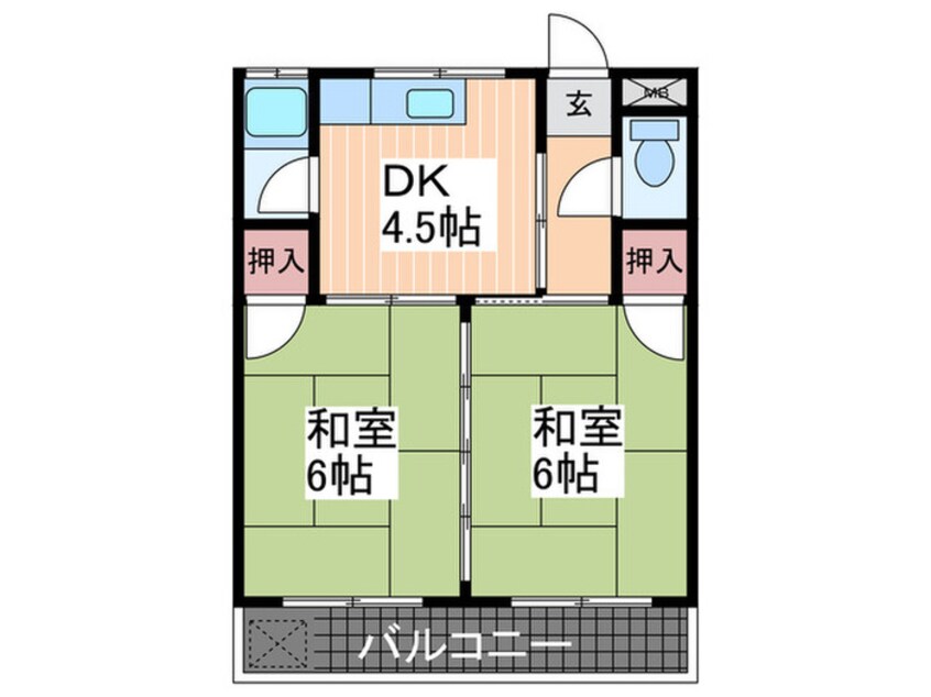 間取図 味埜アパート