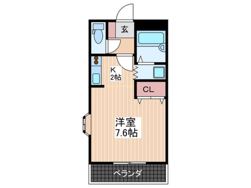 間取図 Ｅ・クレスト