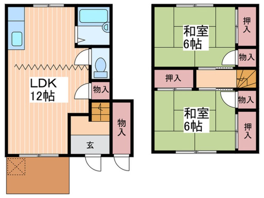 間取図 正田アパート