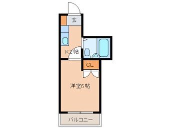 間取図 エステート18東雲