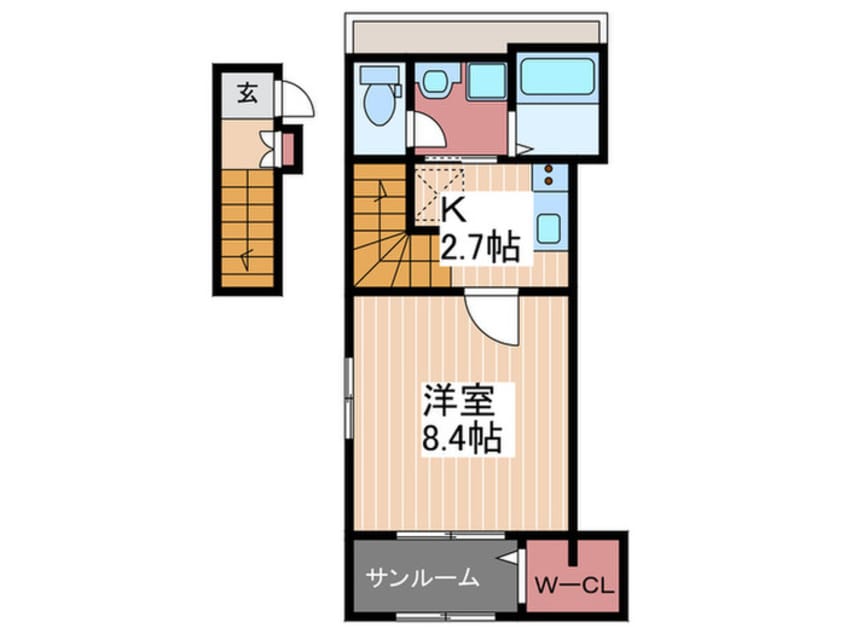 間取図 サンウォームV