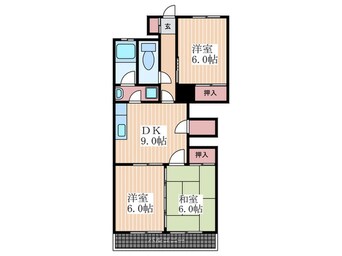 間取図 ＥＦＴ井口明神