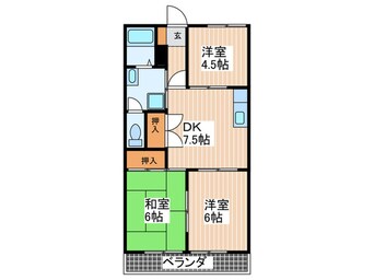 間取図 ソフィアコート古江西町