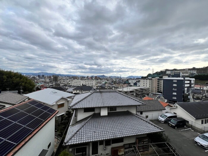 室内からの展望 ソフィアコート古江西町