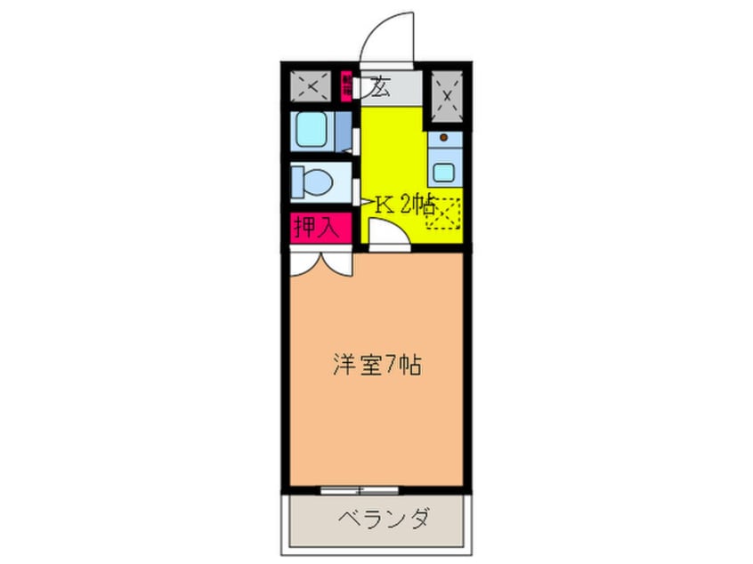 間取図 第１１片山ビル