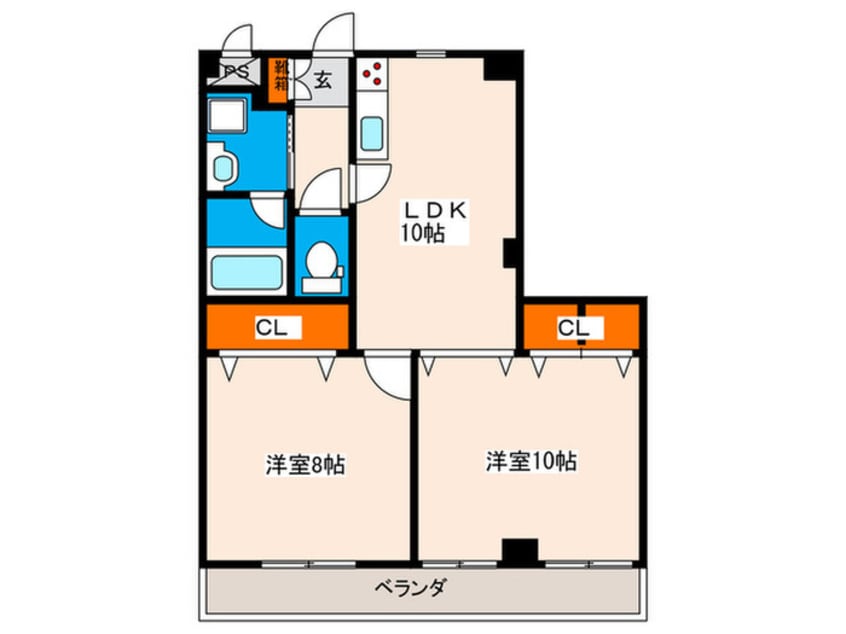 間取図 ラフィネ