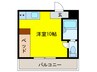 ネットビル４ 1Rの間取り
